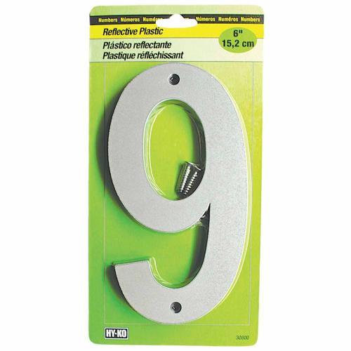 HY-KO Letterbox Number 9 152mm