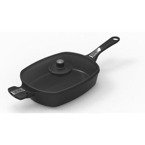 Weber Q Ware Casserole Dish 18.5 X 12 X 51cm Black