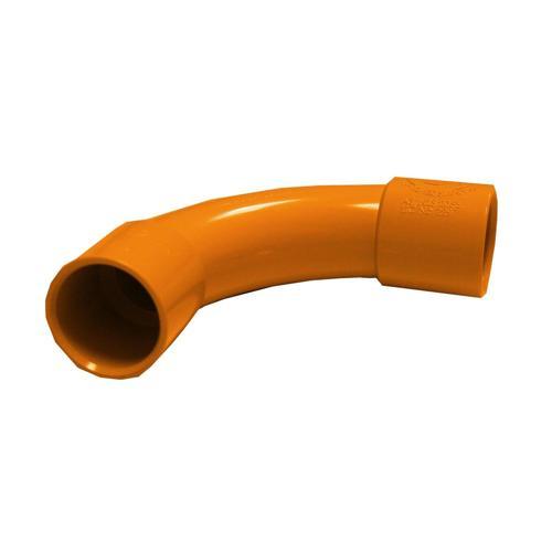 Marley Arma Conduit Plain Bend 25mm 90° Orange