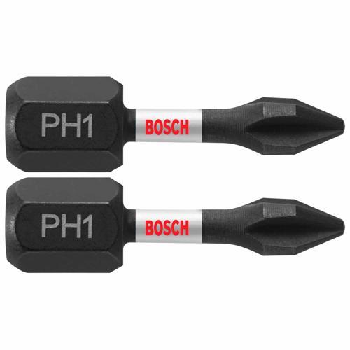 Bosch Impact Tough Phillips Screwdriver Bits Pack of 2