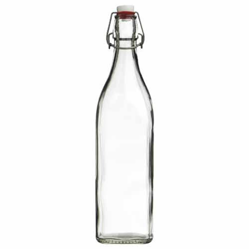 Bormioli Rocco Swing Bottle 1L Clear