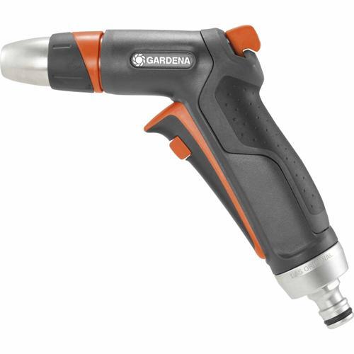 Gardena Premium Cleaning Nozzle Black Silver & Orange