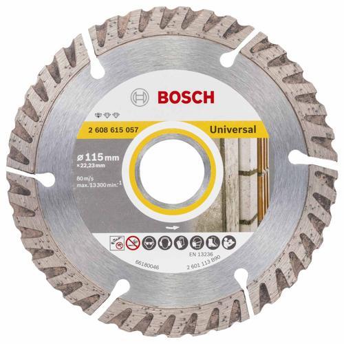 Bosch Universal Diamond Cutting Disc For Angle Grinders 115mm X 22mm