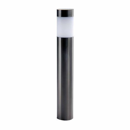 Vectral Solar Motion Sensor Bollard Pathway Light 497mm Silver
