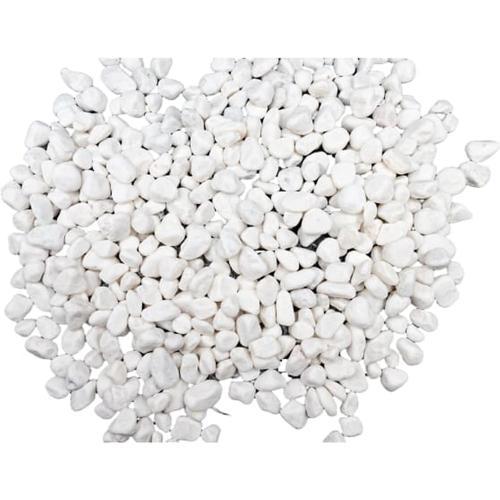 Gardeners Edge Polished Garden Stones 20kg 20-40mm Snow White