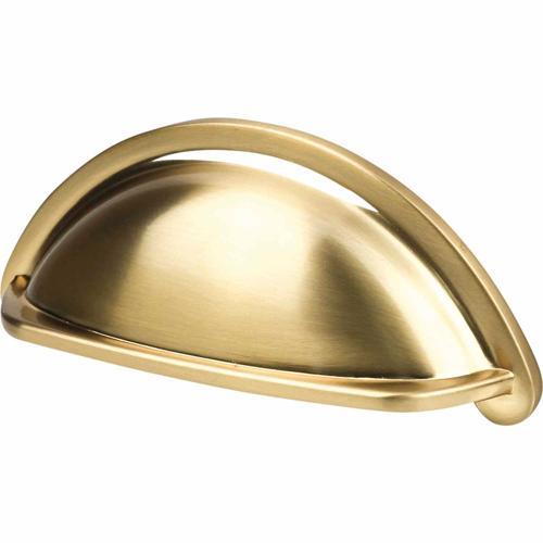 Sylvan Warwick Cabinet Handle 3 Inches (76.2mm) Brushed Brass Finish