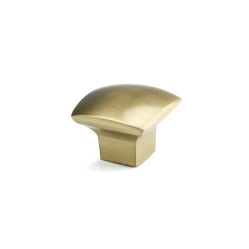 Sylvan Portsley Cabinet Knob 31 X 31mm Brushed Brass Finish