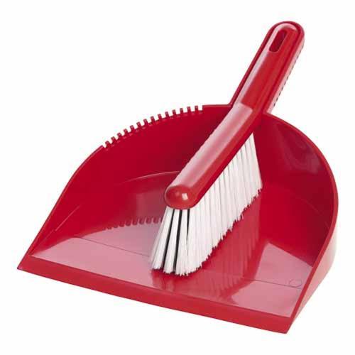 Raven Deluxe Brush & Pan Set 305mm Assorted Colours