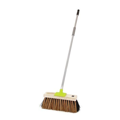 Browns Natural Fibre Yard Broom Complete 355mm