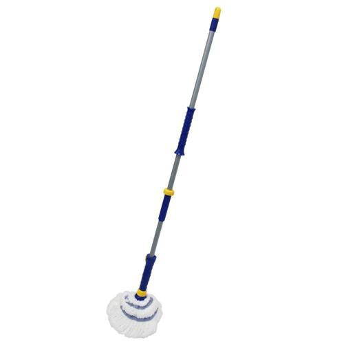 Browns Twist And Wring Floor Mop 1.35m White/Blue