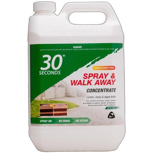 30 Seconds Spray & Walk Away Concentrate 5L