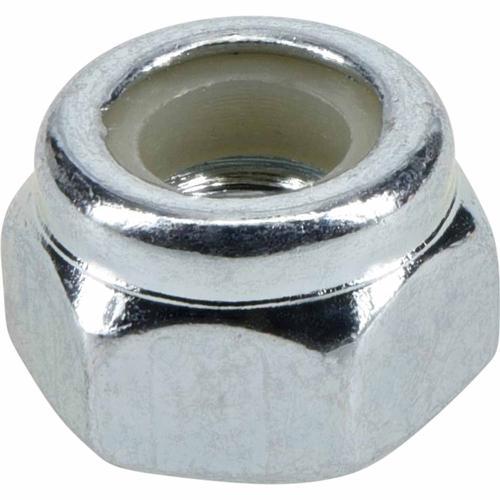 Hillman Nylock Nut 4mm Pack of 8 Zinc-Plated