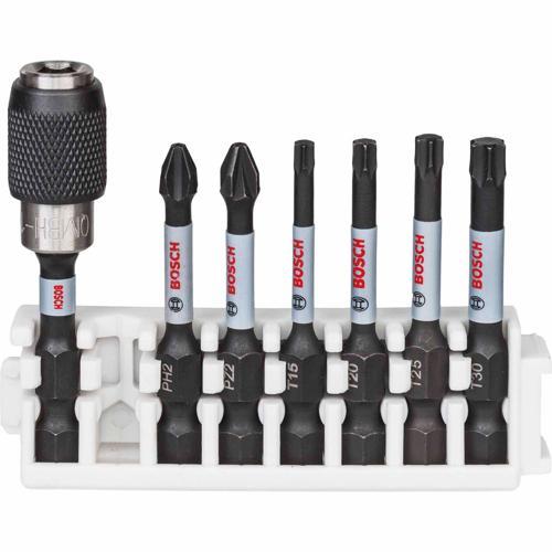 Bosch Impact Control Screwdriver Bit Set Of 7 Pack of 7