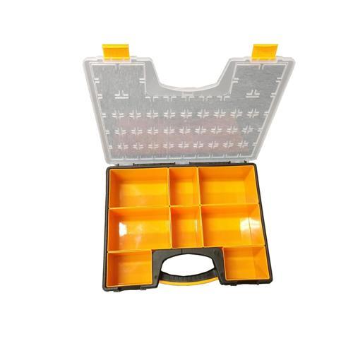 Number 8 Plastic Organiser 420mm Black & Orange