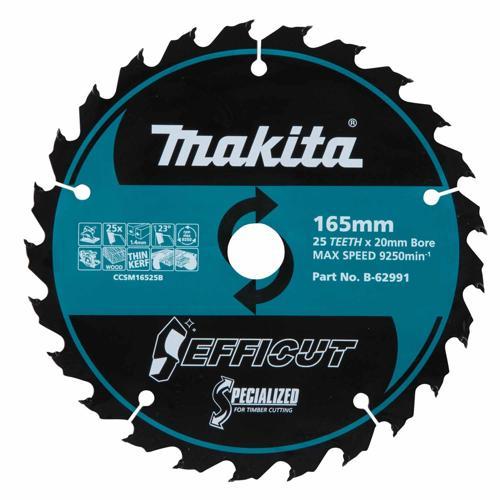 Makita Efficut Saw Blade 165mm B-62991