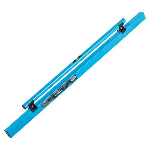 Ox Professional Concrete Screed With Vial 1800mm Blue