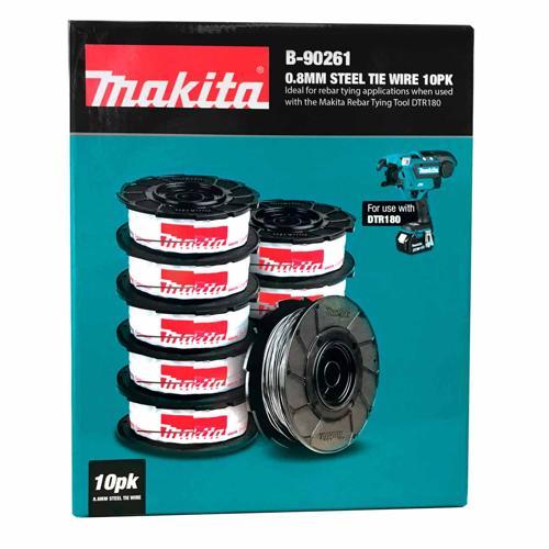 Makita Wire Coil 0.8mm 10 Piece Pack of 10