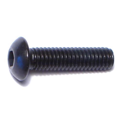 Midwest Fasteners Socket Screw 4mm-.70 X 16mm Black Pack of 2