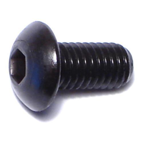 Midwest Fasteners Socket Screw 5mm-.80 X 10mm Black Pack of 2