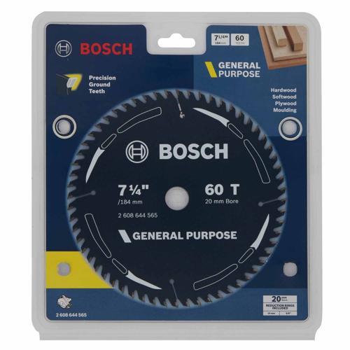 Bosch General Purpose Circular Saw Blade For Wood 184mm