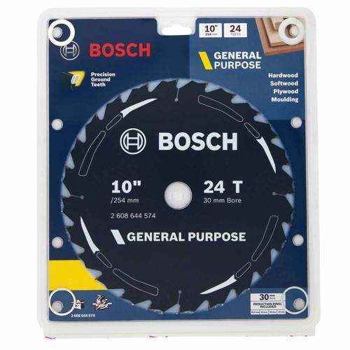 Bosch General Purpose Circular Saw Blade For Wood 254mm 2608644574
