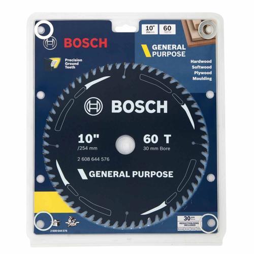 Bosch General Purpose Circular Saw Blade For Wood 254mm 2608644576