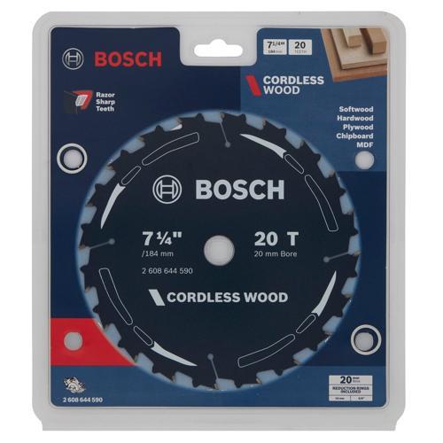 Bosch Circular Saw Blade Set For Wood 184mm 2608644590