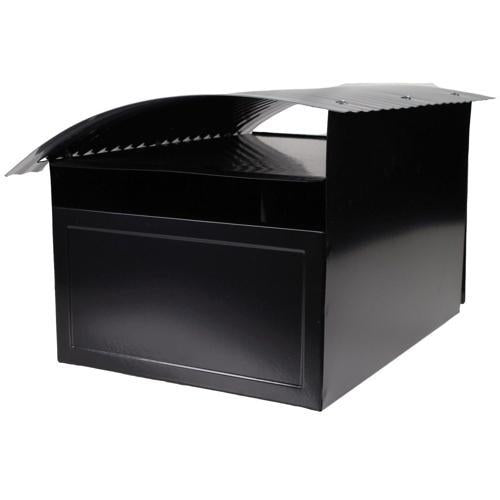 Mail Boss Piha Metal Letterbox 210mm 270mm 345mm Black/Grey