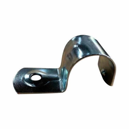 Elepro Half Saddle Zinc 32mm Pack of 10 Silver