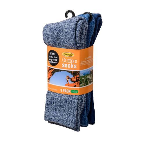 GRISPORT Outdoor Socks Large Pack of 3