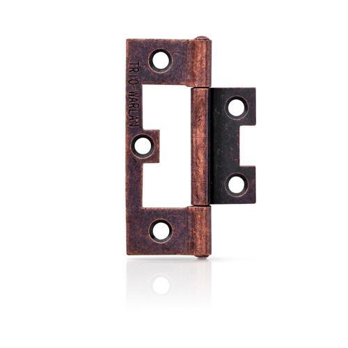 Trio Quick Fit Fixed 75mm Florentine Bronze 75mm Flow Bronze Pack of 2