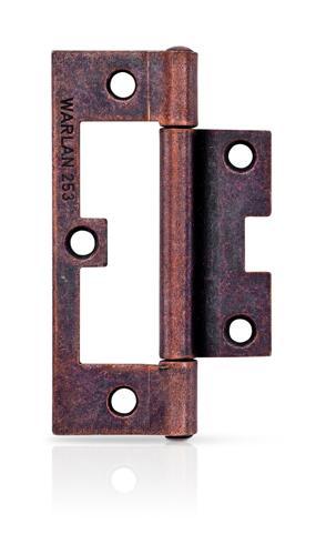 Trio Quick Fit Fixed 90mm Florentine Bronze 90mm Flow Bronze Pack of 2
