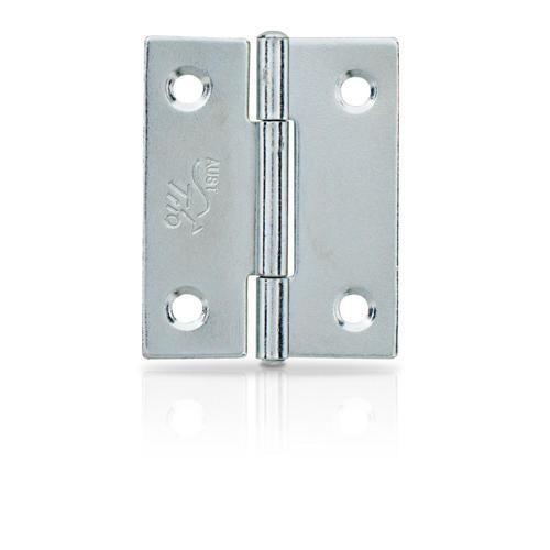 Trio Butt Hinge Fixed 50mm Zinc Plated 50mm Zinc Plate Pack of 2