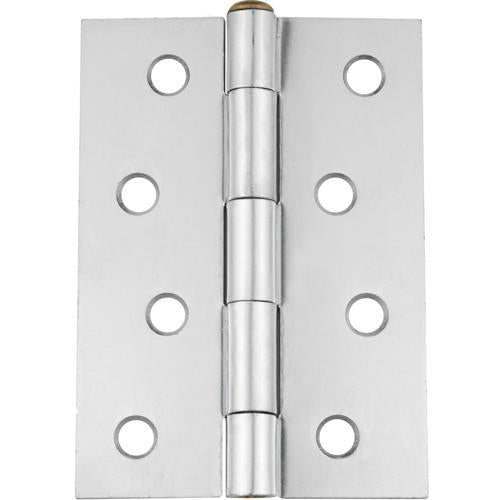 Trio Butt Hinge Loose 100mm Zinc Plated 100mm Zinc Plate