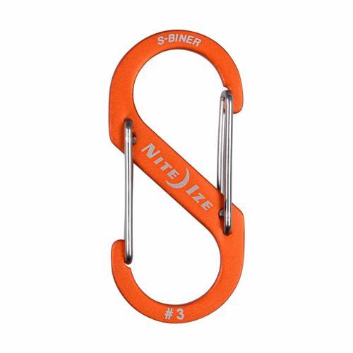 Nite Ize S-Biner Dual Carabiner #3 Orange
