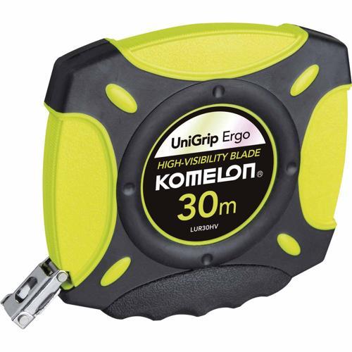 Komelon Long Steel Tapes 219mm 176mm 23mm Black Yellow