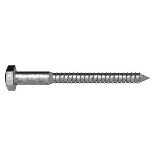 Bremick Coach Screws M6 X 75mm Galvanised Pack of 50