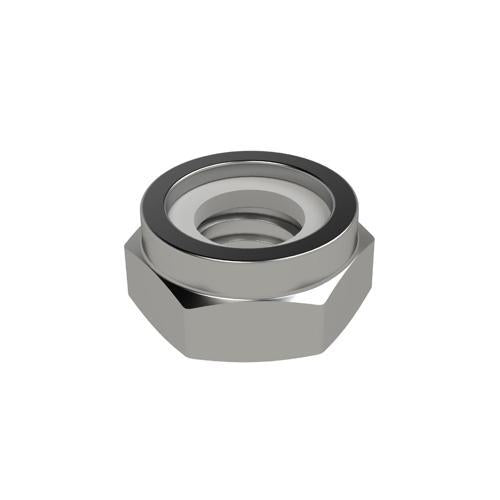 Bremick Nyloc Nuts M6 Zinc Plated Pack of 500