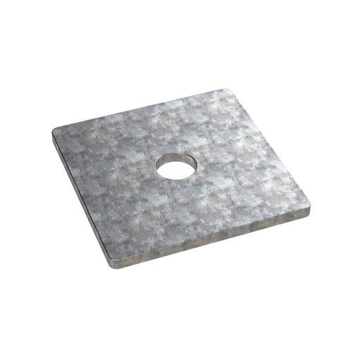 Bremick Square Flat Washers M12 X 50 X 3mm Galvanised Pack of 100
