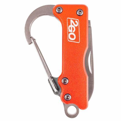 HY-KO Carabiner Multi-Tool Assorted Orange And Blue