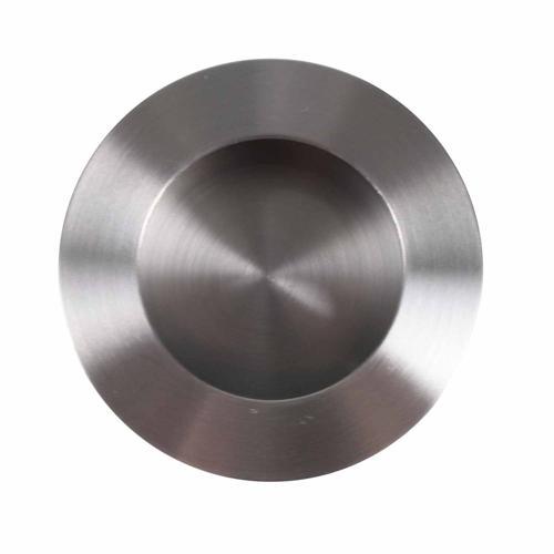 Morgan & Aickin Round Flush Pull 65mm Stainless Steel