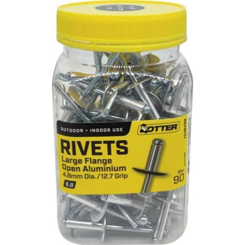Otter Blind Rivets 4.8 Jar Of 90 Pack of 90