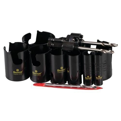 Starrett TCT Holesaw Kit 9 Piece