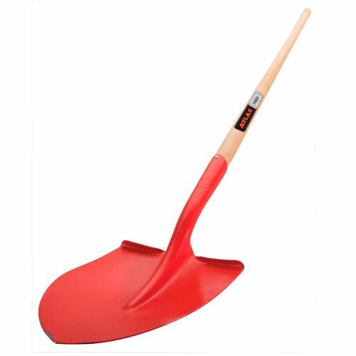 Atlas Trade Round Mouth Treaded Long Handle Shovel