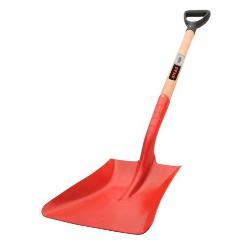 Atlas Trade #3 Short Handle D-Grip Square Mouth Shovel