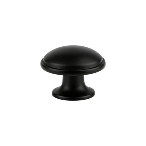 Sylvan Corby Cabinet Knob 26 X 34mm Black Finish