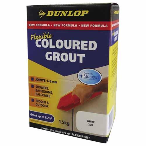 Dunlop Coloured Grout 1.5kg Misty Grey 241
