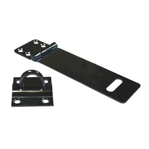 Gartner Hasp & Staple 115mm Black