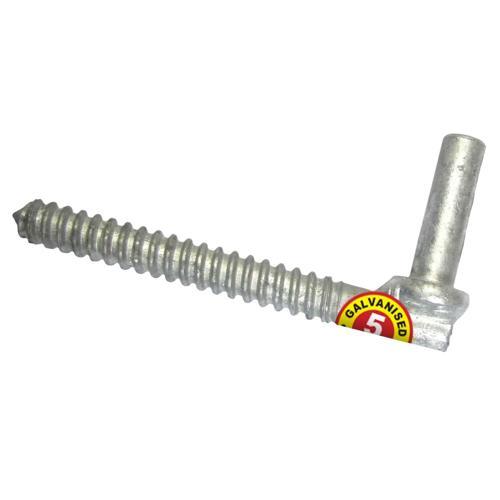 Gartner Screw Type Gudgeon 140mm; 16mm Galvanised
