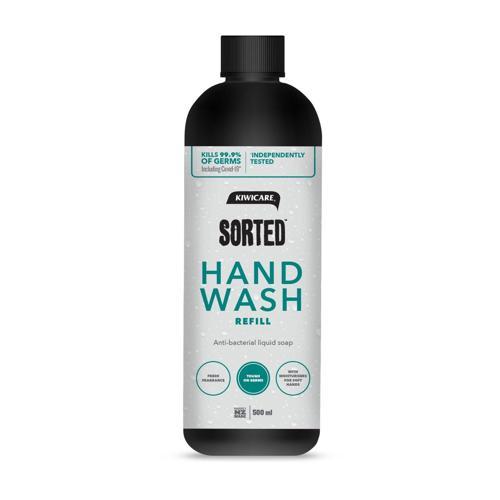 Kiwicare Sorted Hand Wash Refill 500mL Clear